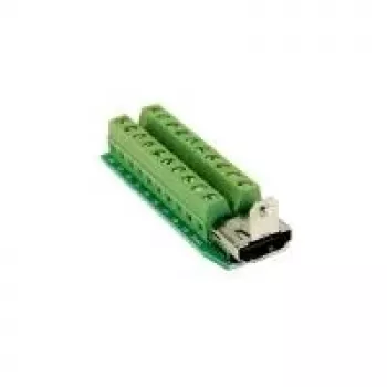EXSYS EX-49065 sovitin 19-pin HDMI naaras – 20-pin riviliitin