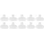 SpeaKa Professional SP-13756872 kaapelimerkki valkoinen 10 kpl
