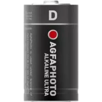 AgfaPhoto Ultra LR20 Mono (D) alkaliparisto 1,5 V 2 kpl:n pakkaus 110-821860