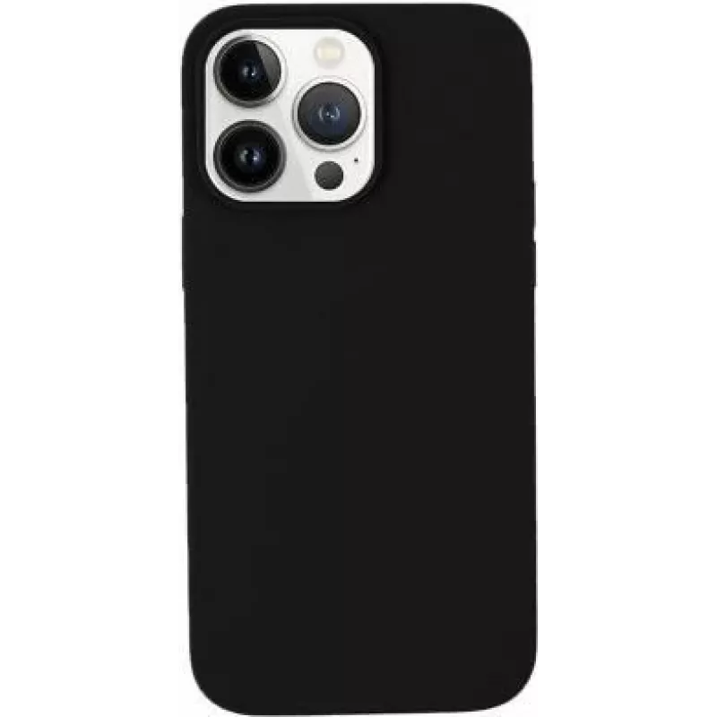 JT Berlin Steglitz silikonikuori Apple iPhone 14 Pro Max -puhelimelle, musta 10890