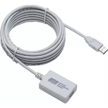 EXSYS EX-1401 aktiivinen USB 2.0 jatkokaapeli 5m USB-A uros naaras signaalin regeneroinnilla