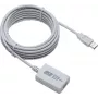 EXSYS EX-1401 aktiivinen USB 2.0 jatkokaapeli 5m USB-A uros naaras signaalin regeneroinnilla