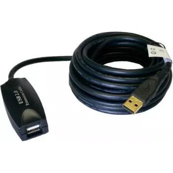EXSYS EX-1401 aktiivinen USB 2.0 jatkokaapeli 5m USB-A uros naaras signaalin regeneroinnilla