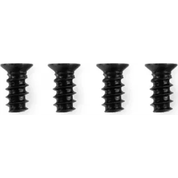 Alphacool tuuletinsruuvit 4 kpl setti 5x10mm musta (10325)