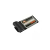 EXSYS ExpressCard Gigabit Ethernet -sovitin, Realtek RTL8111C, 10/100/1000 Mbps, ExpressCard/34 EX-6087