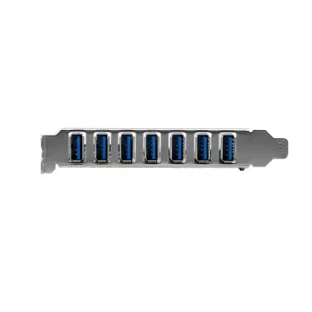 EXSYS USB 3.2 Gen 1 PCIe -kortti 7 liitännällä (VIA-piirisarja) EX-11088-2
