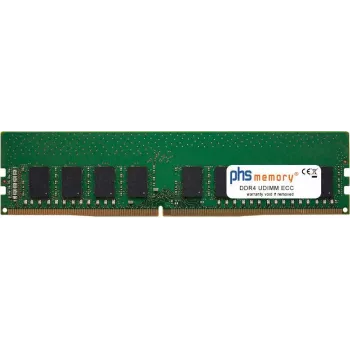 PHS-memory 16GB DDR4 ECC UDIMM 2400MHz PC4-19200E muisti QNAP TVS-682 (SP570501) varten