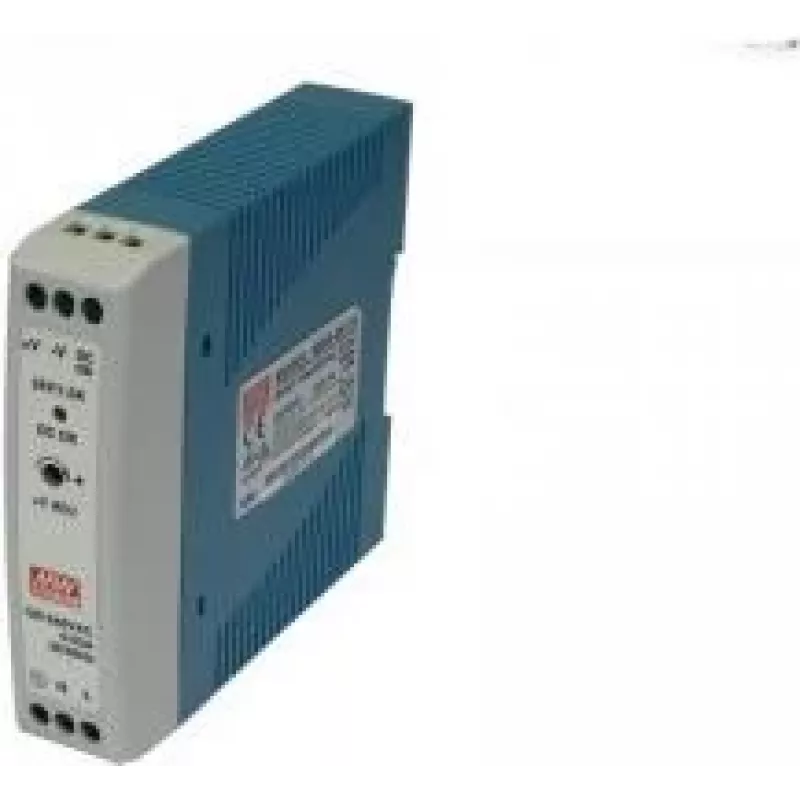 EXSYS EX-6950 DIN-kiskokiinnitteinen virtalähde 24W 24V 1A, sininen/harmaa