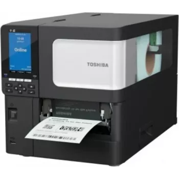 Toshiba BX410T-GS02-QM-S teollinen viivakooditulostin, 203 dpi, termosiirto/suoratermo, USB & LAN, väri-LCD, Near Edge, A-BRID OS 18221169006