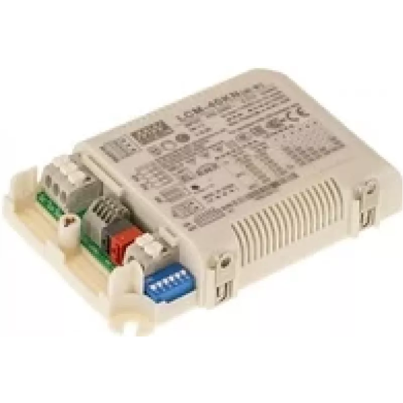 MEAN WELL LCM-40KN 40W KNX vakiovirtaled-ajuri (350-1050mA, DIP-kytkin)