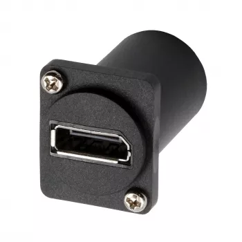 EXSYS EX-49170 DisplayPort–Mini DisplayPort -liitin asennusadapteri, 4K UHD