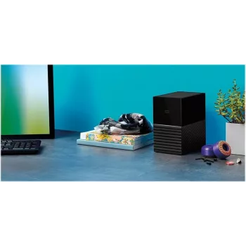 Western Digital My Book Duo 28TB ulkoinen kiintolevy RAID USB-C musta WDBFBE0280JBK