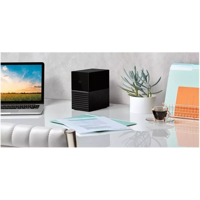 Western Digital My Book Duo 28TB ulkoinen kiintolevy RAID USB-C musta WDBFBE0280JBK
