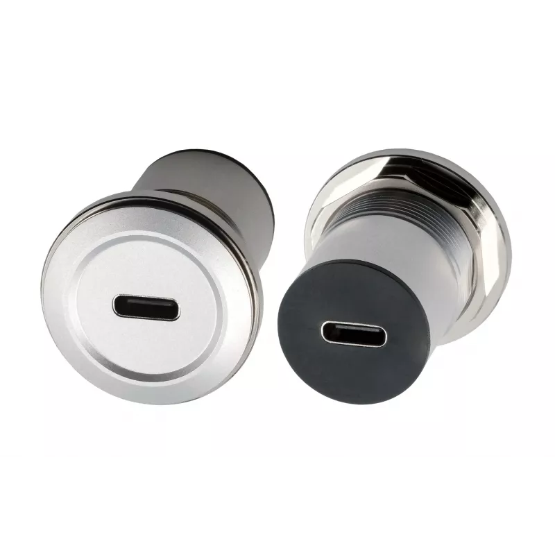 EXSYS EX-49195 USB-C naaras USB-C naaras -asennusadapteri, metalli, USB 3.2 Gen 1
