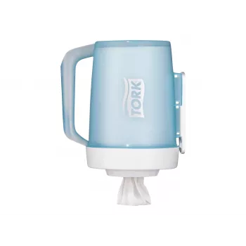 TORK Mini Centrefeed -annostelija valkoinen ja turkoosi M1 658002