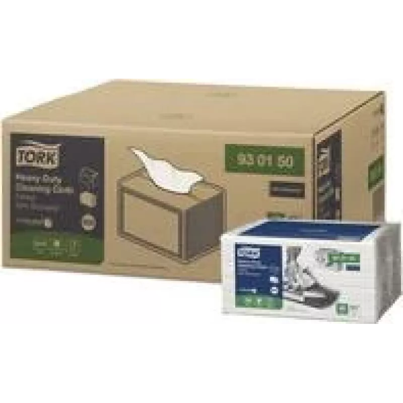 TORK Extra Strong puhdistusliinat valkoinen W8, 8 x 50 liinaa 930150, yhteensä 400 liinaa