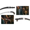 Bradas V-SERIES puutarhasaha kotelolla, 320 mm SK5 karkaistu terä, kolminkertaisesti hiottu hampaat, vetoleikkaus KT-V1404K