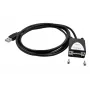 EXSYS EX-1311-2IS USB 2.0 - RS-232 sarja-adapteri FTDI FT232RL -piirisarjalla, 921,6 Kbps, DB9-urosliitin, 0,8 m kaapeli