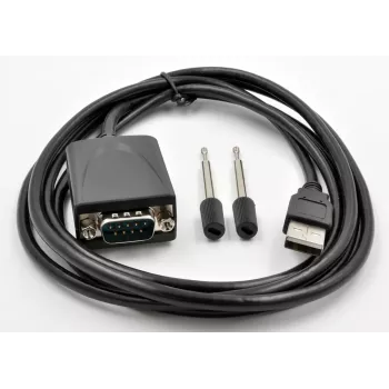 EXSYS EX-1311-2IS USB 2.0 - RS-232 sarja-adapteri FTDI FT232RL -piirisarjalla, 921,6 Kbps, DB9-urosliitin, 0,8 m kaapeli