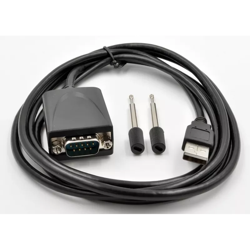 EXSYS EX-1311-2IS USB 2.0 - RS-232 sarja-adapteri FTDI FT232RL -piirisarjalla, 921,6 Kbps, DB9-urosliitin, 0,8 m kaapeli