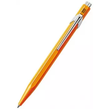 Caran d'Ache 849 PopLine Fluo kuulakärkikynä, fluo oranssi, sininen muste, medium 849.030