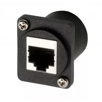 EXSYS EX-49150 D-tyypin adapteri RJ45-liitin - liitin, CAT.5e
