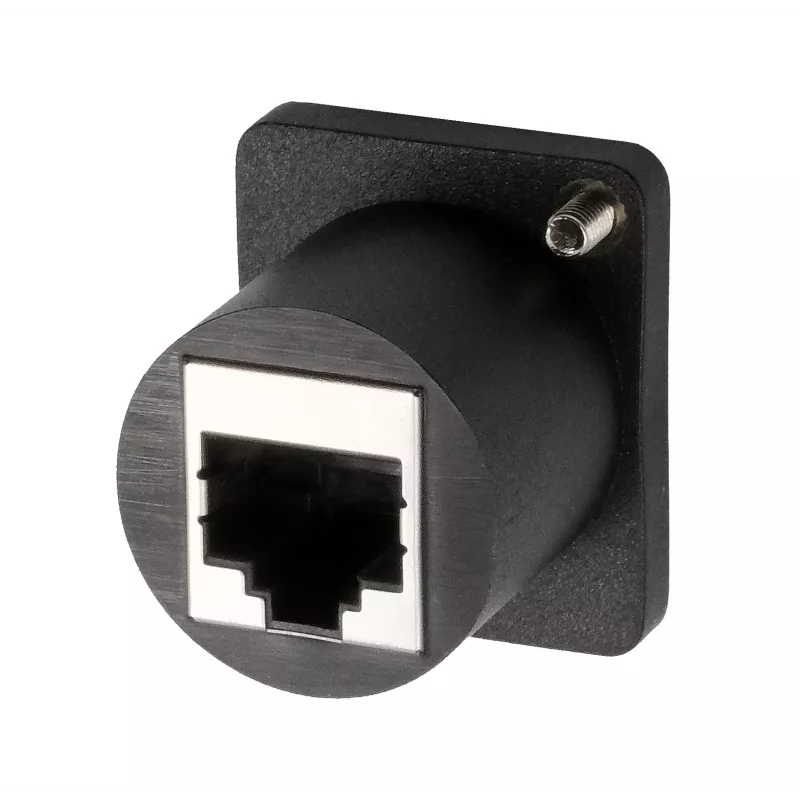 EXSYS EX-49150 D-tyypin adapteri RJ45-liitin - liitin, CAT.5e