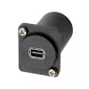 EXSYS EX-49168 D-tyypin asennusadapteri Mini DisplayPort -liitin - liitin