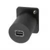 EXSYS EX-49168 D-tyypin asennusadapteri Mini DisplayPort -liitin - liitin