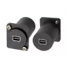 EXSYS EX-49168 D-tyypin asennusadapteri Mini DisplayPort -liitin - liitin