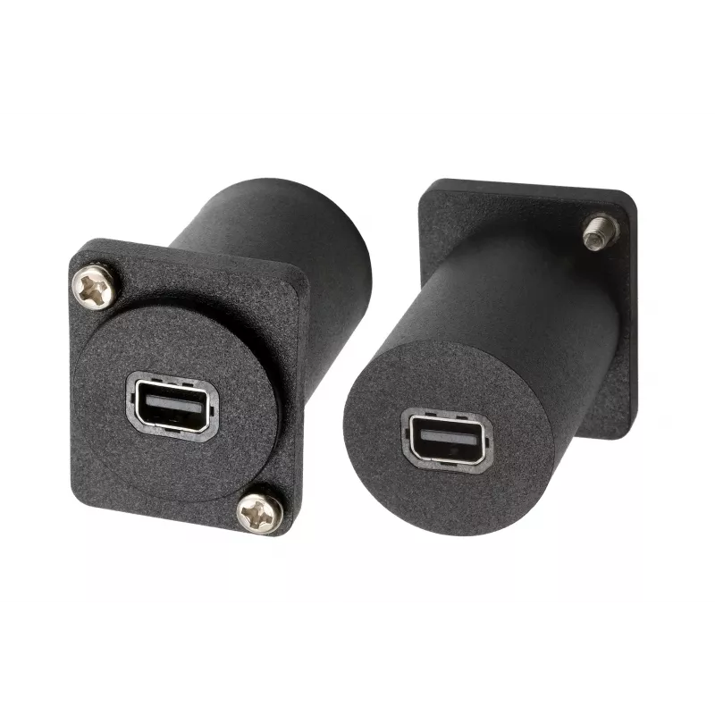 EXSYS EX-49168 D-tyypin asennusadapteri Mini DisplayPort -liitin - liitin