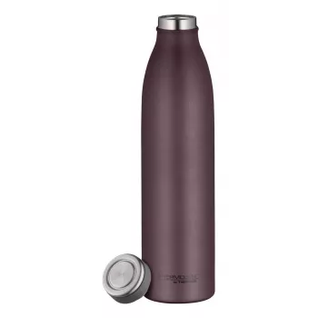 THERMOS TC Bottle termospullo 0,75 L, kaksiseinäruostumaton teräs, tyhjiöeristetty, BPA-vapaa, burgundinpunainen matta 4067.301.075