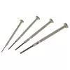 C.K Tools T4852P tarkkuusruuvimeisselisarja, 4 osaa, taltta, 2,0/2,5/3,0/3,5 mm, kromi-vanadiini, kaksikomponenttikahva
