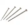 C.K Tools T4852P tarkkuusruuvimeisselisarja, 4 osaa, taltta, 2,0/2,5/3,0/3,5 mm, kromi-vanadiini, kaksikomponenttikahva