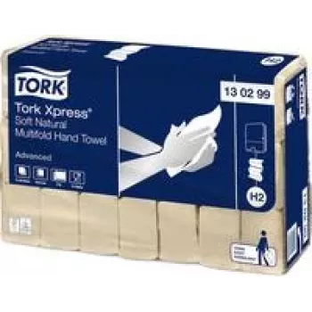 TORK 130299 H2 Advanced Interfold-käsipyyhkeet, 2-kerroksinen, valkoinen, 3780 arkkia