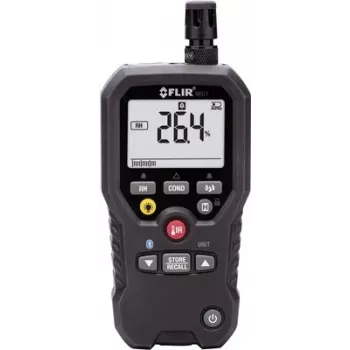 FLIR MR77 kosteusmittari pin-/pinless-antureilla, IR-lämpömittari, hygrometri ja Bluetooth METERLiNK