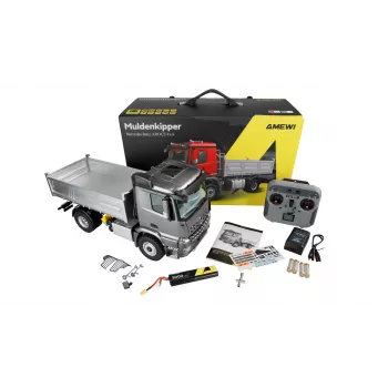Amewi Mercedes-Benz Arocs kippiauto 4x4 1:14 RTR antrasiitti (22692)