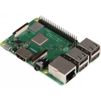 Raspberry Pi 3 Model B+ 1GB RAM Quad-Core 1,4GHz -piirilevy Wi-Fi 5:llä, Bluetooth 4.2:lla, Gigabit Ethernetillä Raspberry Pi 3B+