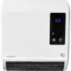 Nedis HTBA20WT -keraaminen lämmitin 1500 W valkoinen/harmaa jopa 20 m²