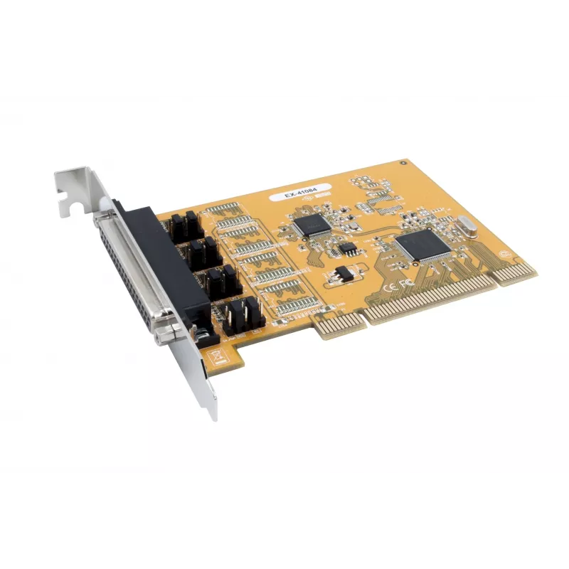 EXSYS 4-porttinen RS-232 PCI -sarjakortti FTDI-piirisarjalla (EX-41084)