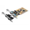EXSYS EX-42034IS 4-porttinen RS-232/422/485 PCI-sarjakortti ylijännitesuojauksella ja optisella eristyksellä