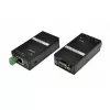 EXSYS EX-47951 4K HDMI -audion erotin ja liittäjä HDMI 2.0b:llä, HDCP 2.2, HDR, optinen/koaksiaalinen/analoginen audio, musta
