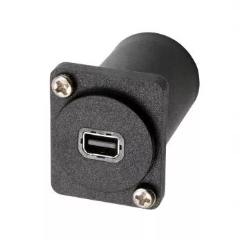 EXSYS EX-49169 D-tyypin sovitin Mini DisplayPort naaras - DisplayPort naaras paneeliasennus