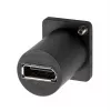 EXSYS EX-49169 D-tyypin sovitin Mini DisplayPort naaras - DisplayPort naaras paneeliasennus