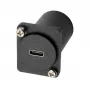 EXSYS EX-49172 D-tyypin sovitin USB-C naaras - DisplayPort naaras