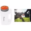 Bradas manuaalinen minilevitin WHITE LINE, 2 litraa, valkoinen/antrasiitti, muovi, ergonominen kahva, 1 kpl (WL-SE101)
