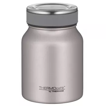 THERMOS TC Food Jar 0,5L rosé tyhjiöeristetty ruostumattomasta teräksestä valmistettu ruokasäiliö, vuotamaton, kumipintainen 4077.371.050