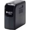 Riello UPS iDialog IDG 600 - 600 VA line-interactive UPS, 4 Schuko-lähtöä, USB, torni, musta
