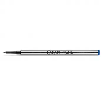 Caran d'Ache 8222.160 rollerkynän täyttö, F, sininen, teräskärki, sopii 849-rollerkynään