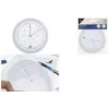 KANGARO K-4120100 kurssiviivain, 126 mm, läpinäkyvä, 360°-asteikko, 2 pyörivää kiekkoa
